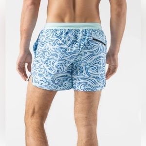 Rabbit hybrid swim and run shorts. Beach Break 5” Waves. Brand new.